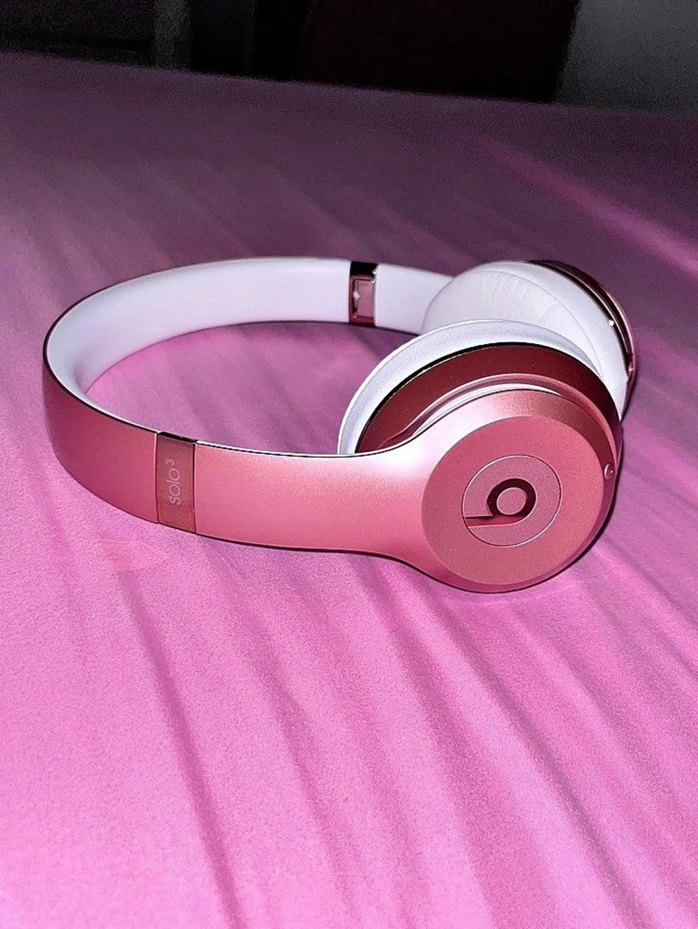 Beats Pink & White On-Ear Headphones